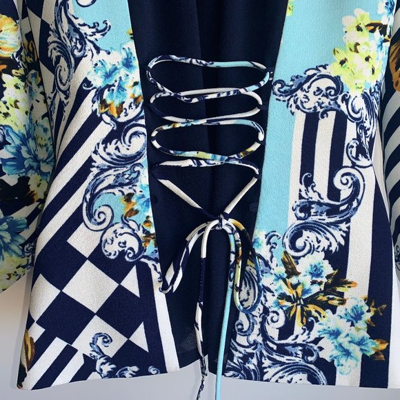 Alberto Makali Floral Blazer Size Medium - Picture 5 of 10